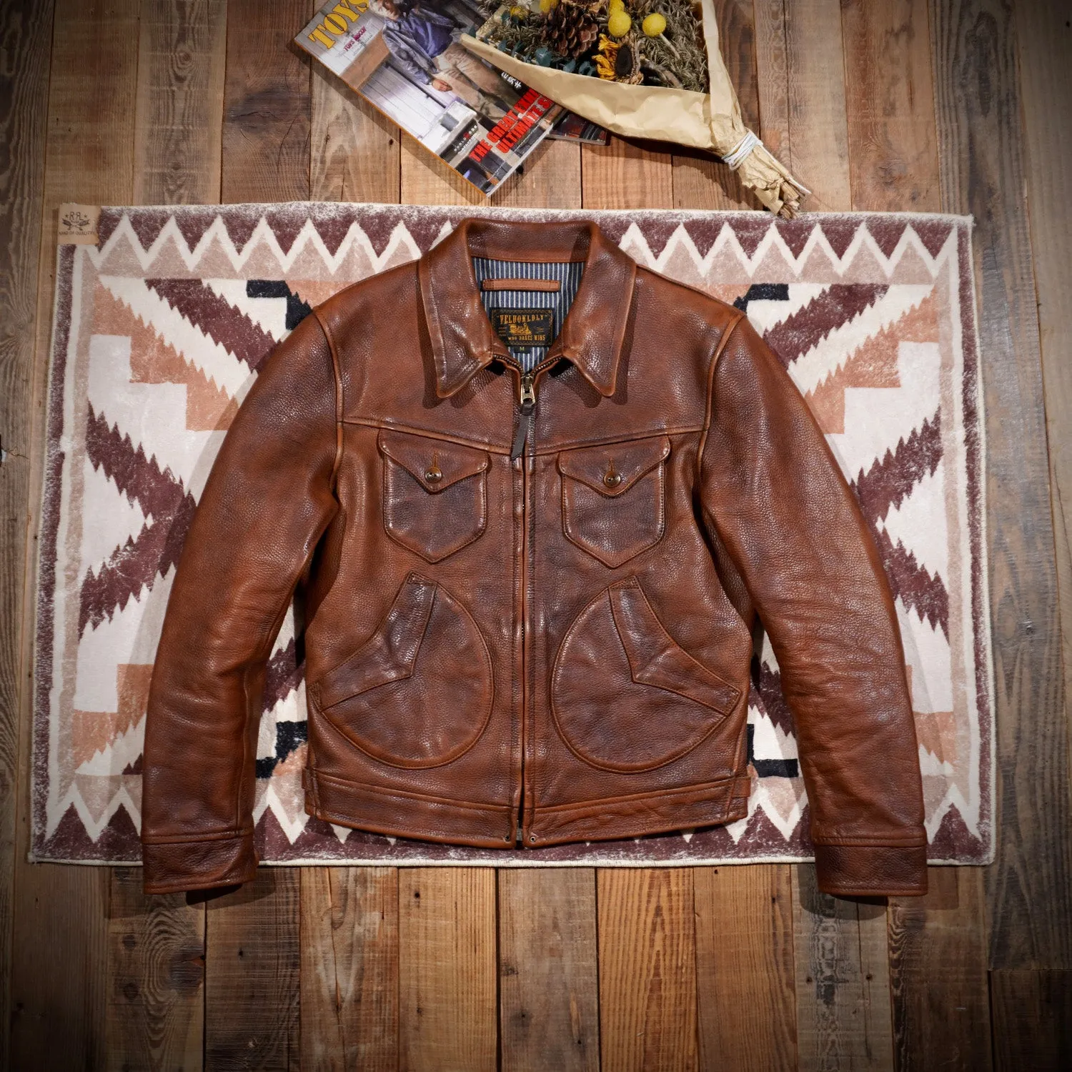 1930s MENDOZA Western Leather Jacket