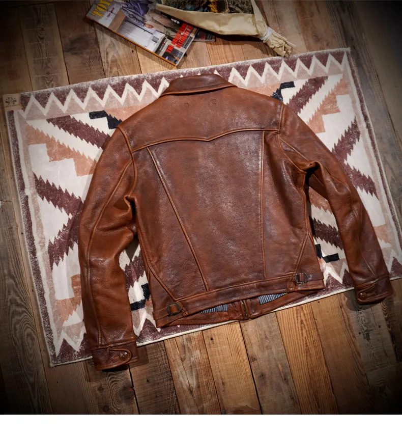 1930s MENDOZA Western Leather Jacket