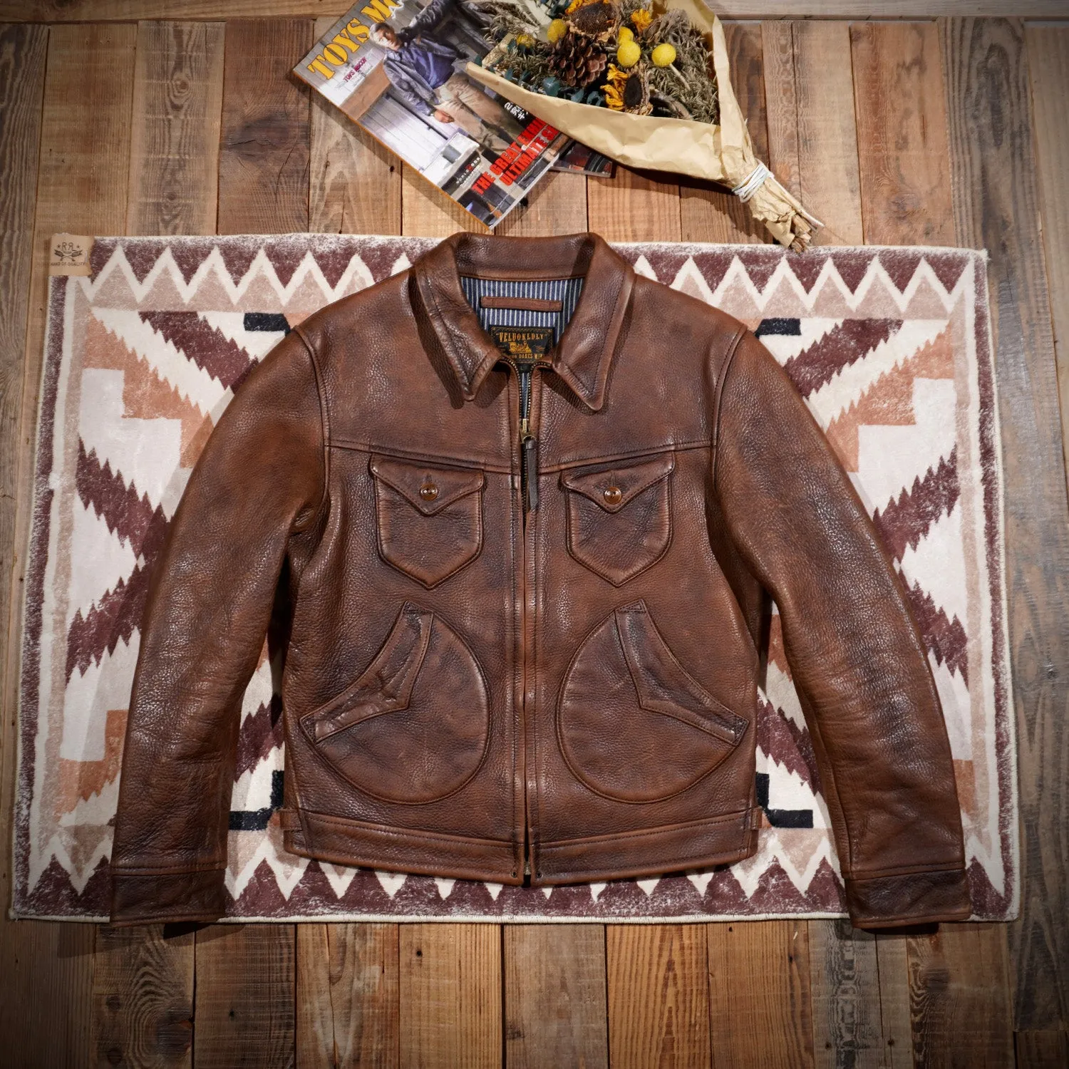 1930s MENDOZA Western Leather Jacket