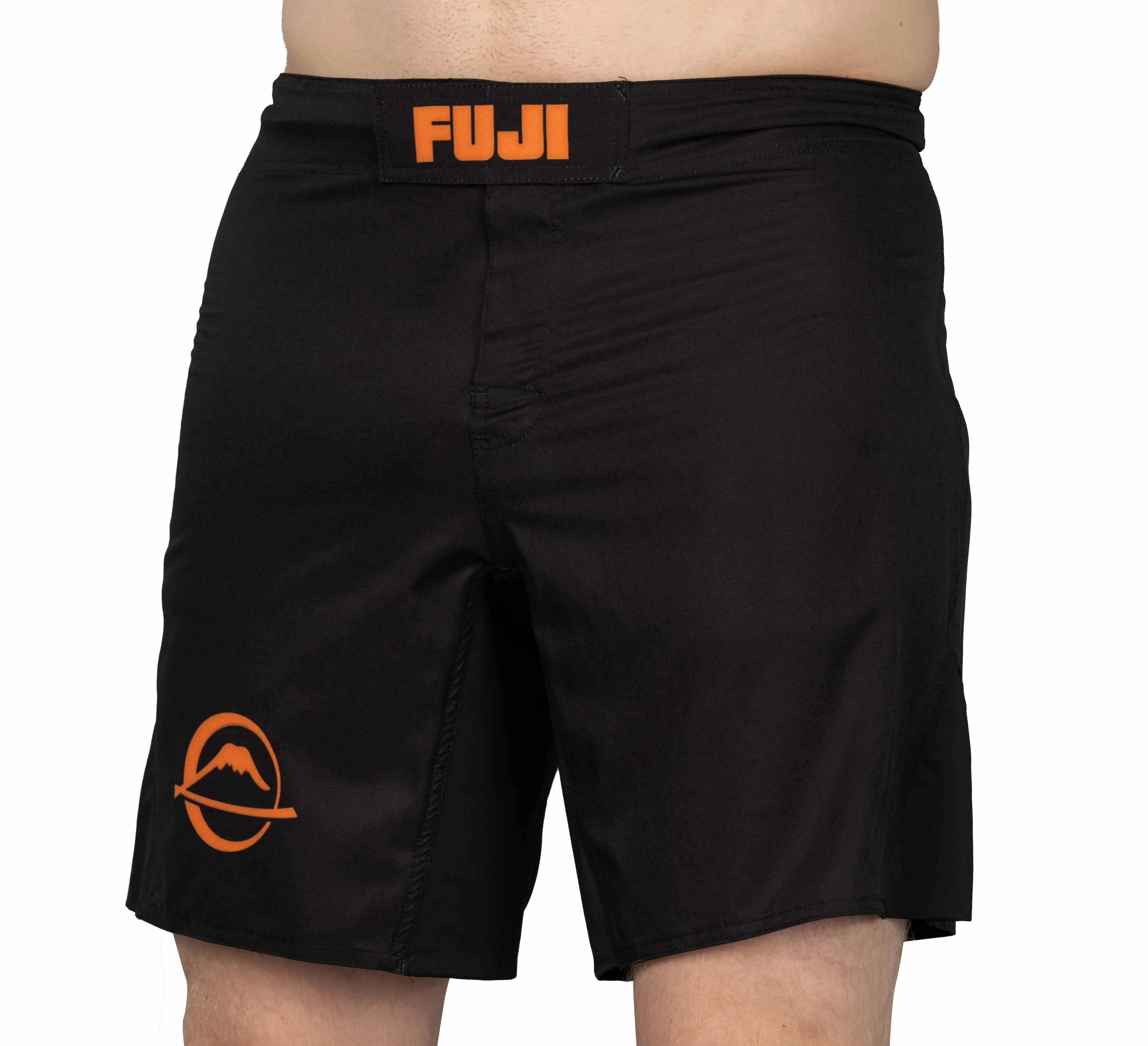 Baseline Fight Shorts Black/Orange