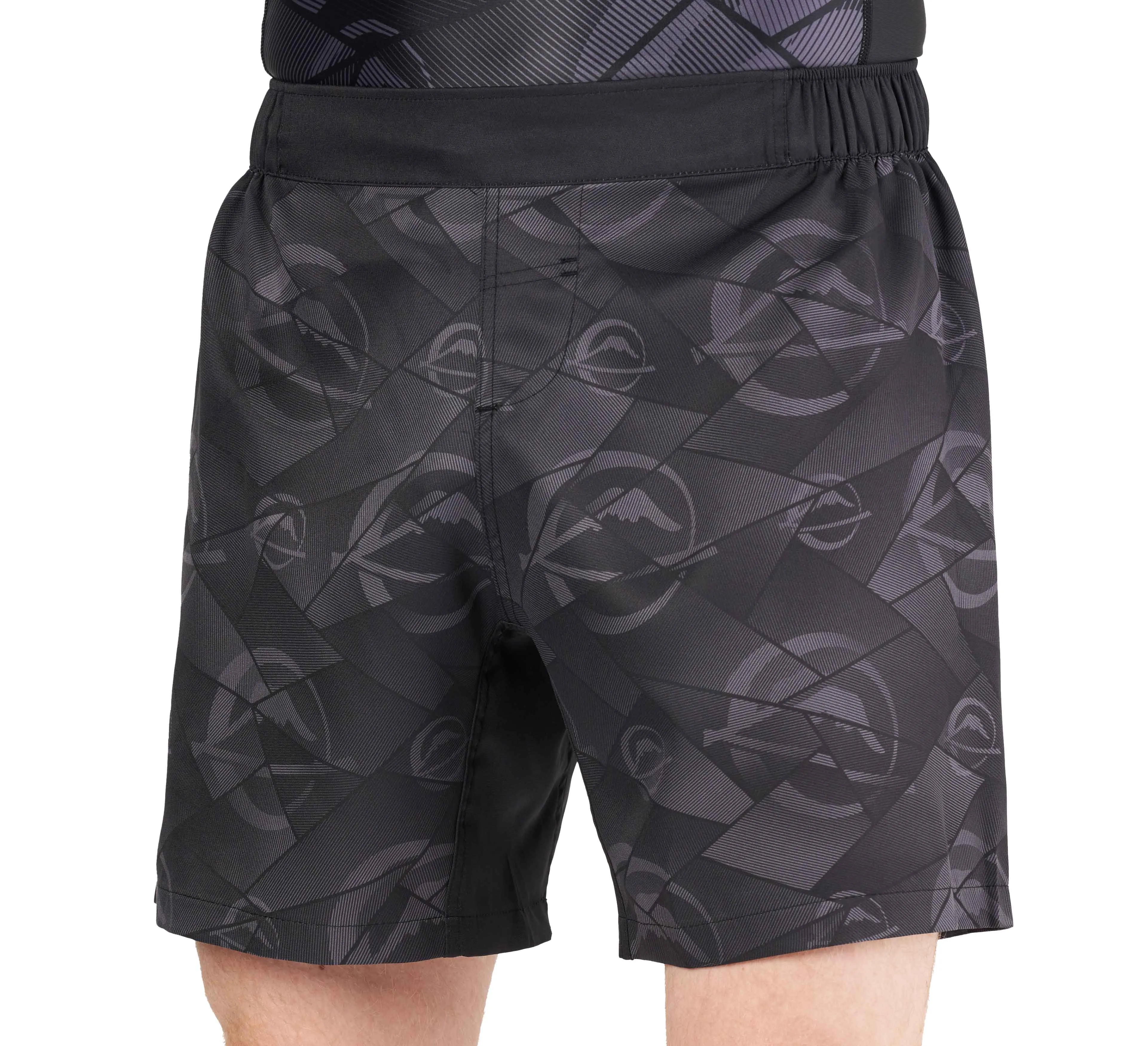 Battle Stripes Lightweight Shorts Black