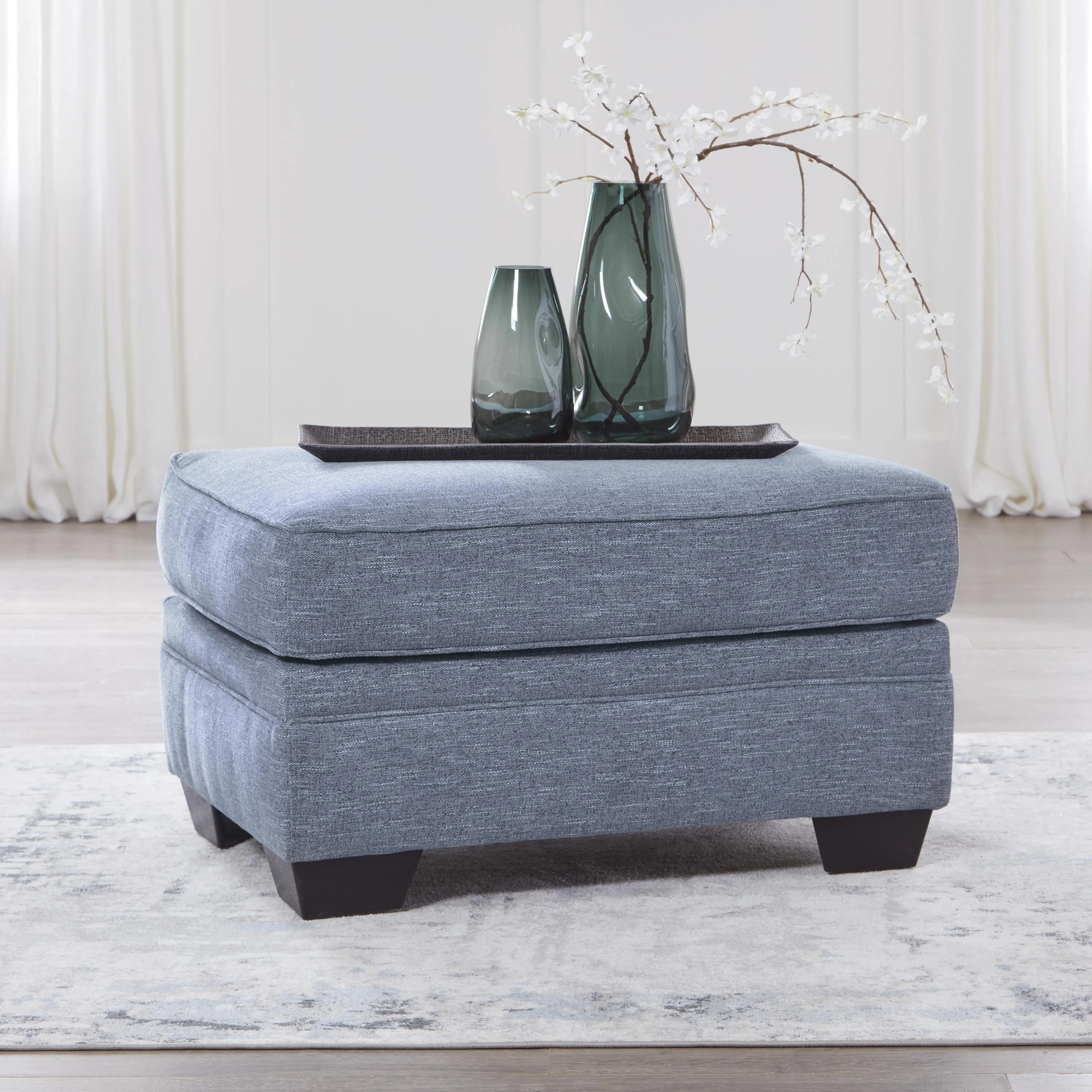 Benchcraft Carissa Manor Fabric Ottoman 3260414