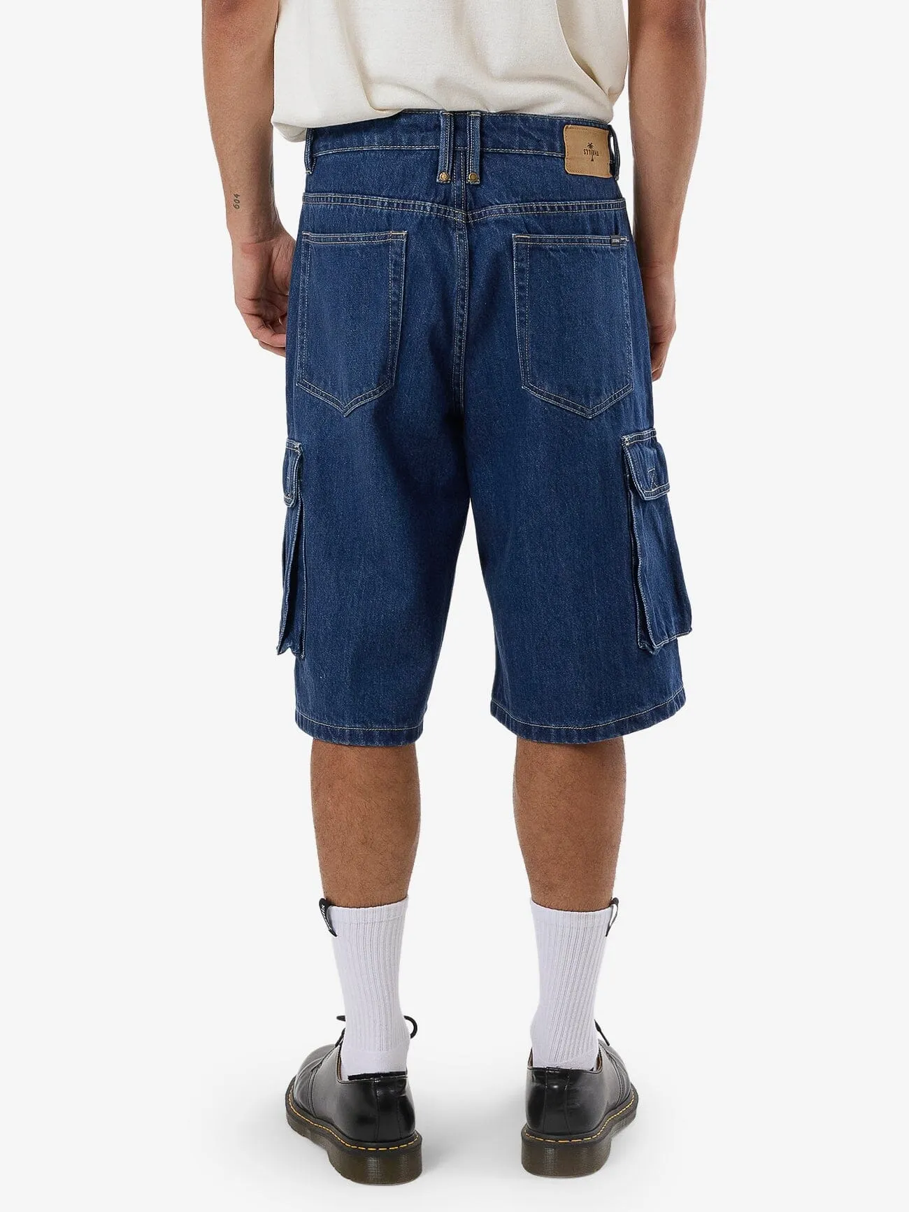 Big Slacker Denim Cargo Short - Union Blue