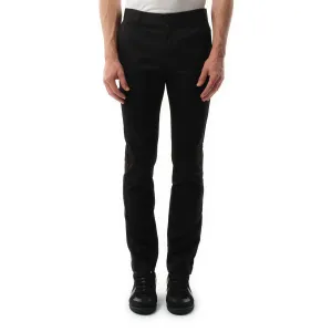 Chino Stars Sided Pants in Black