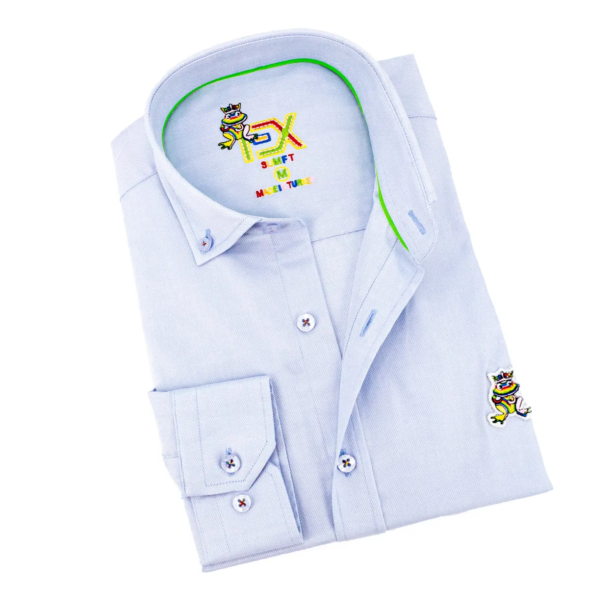 Colores Edition Oxford FROG Shirt - Blue