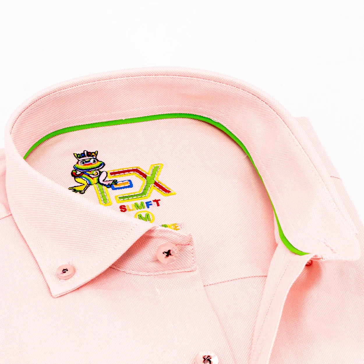 Colores Edition Oxford FROG Shirt - Pink