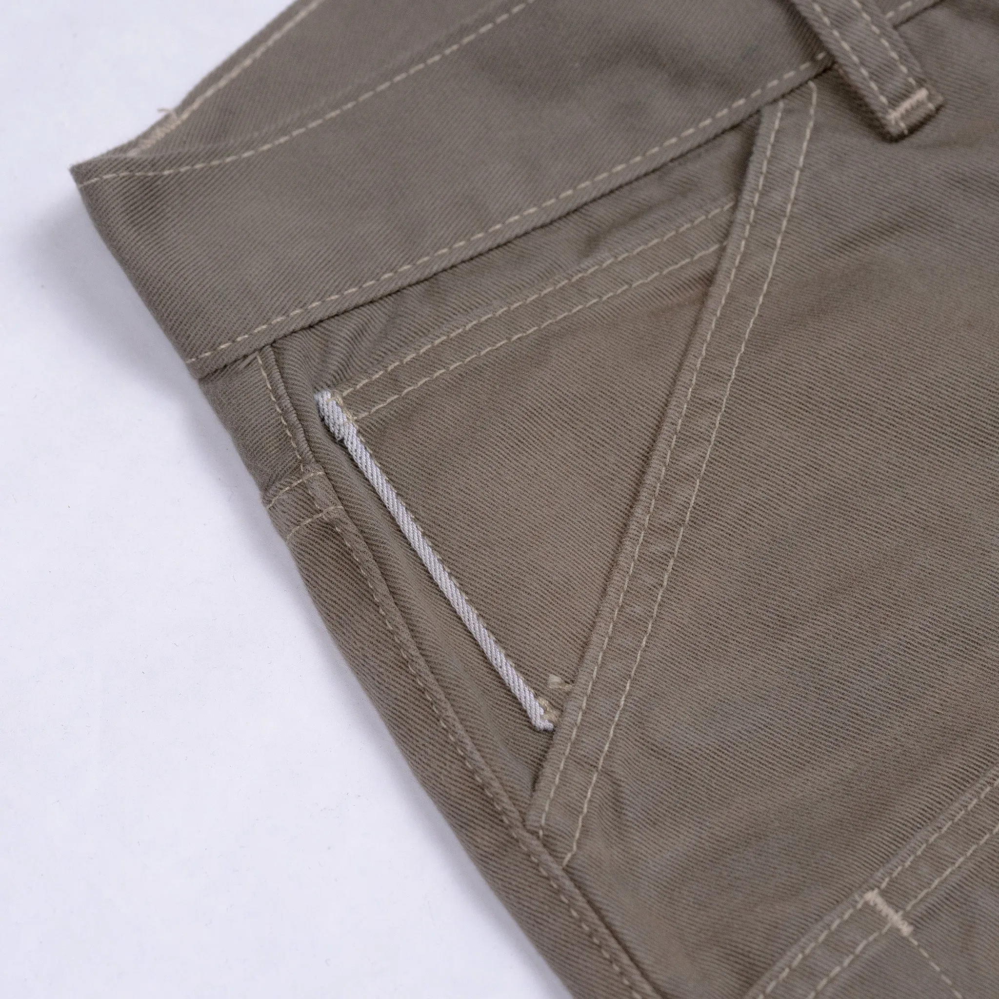 Die Hard Double Knee Tapered Leg 10oz Selvage Twill