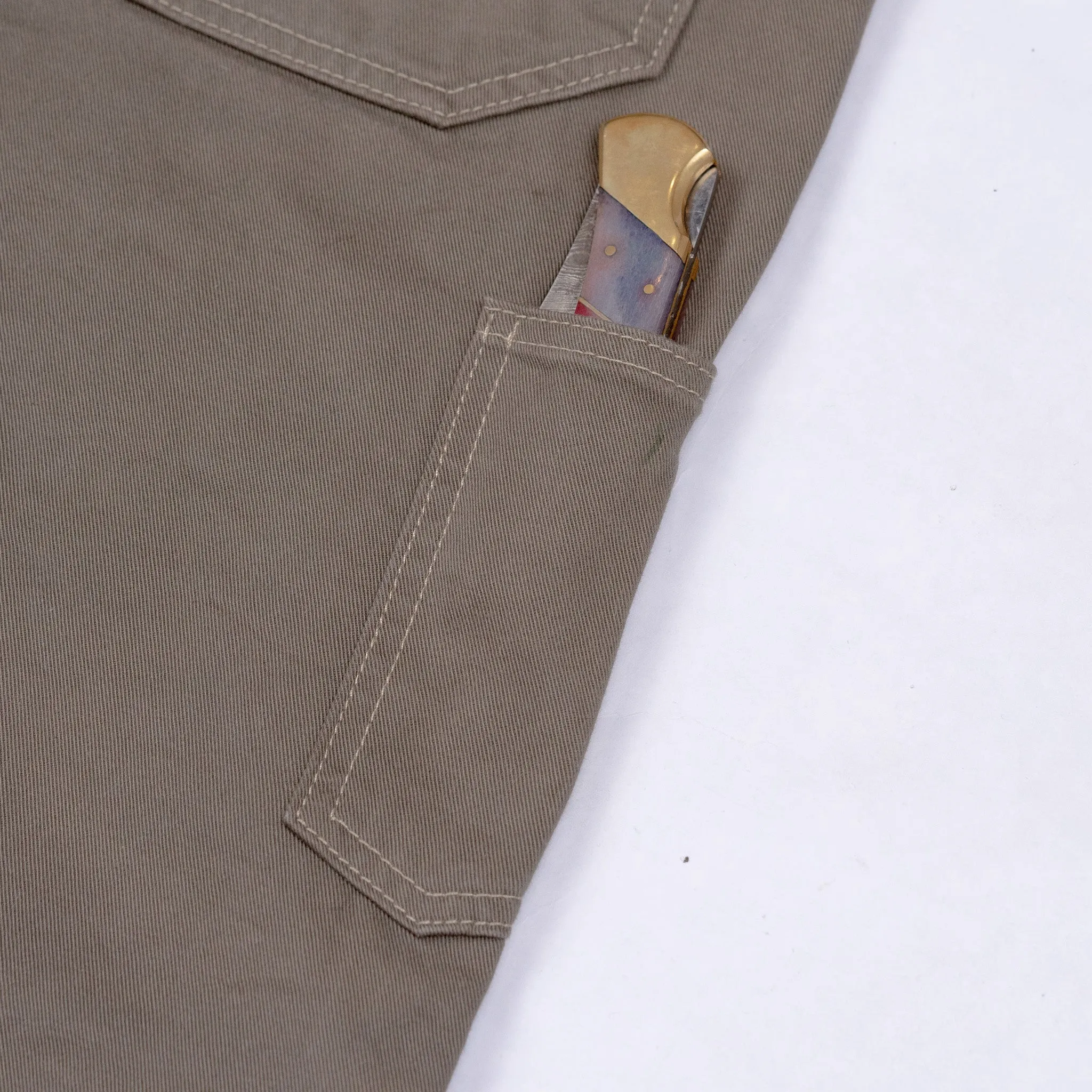 Die Hard Double Knee Tapered Leg 10oz Selvage Twill