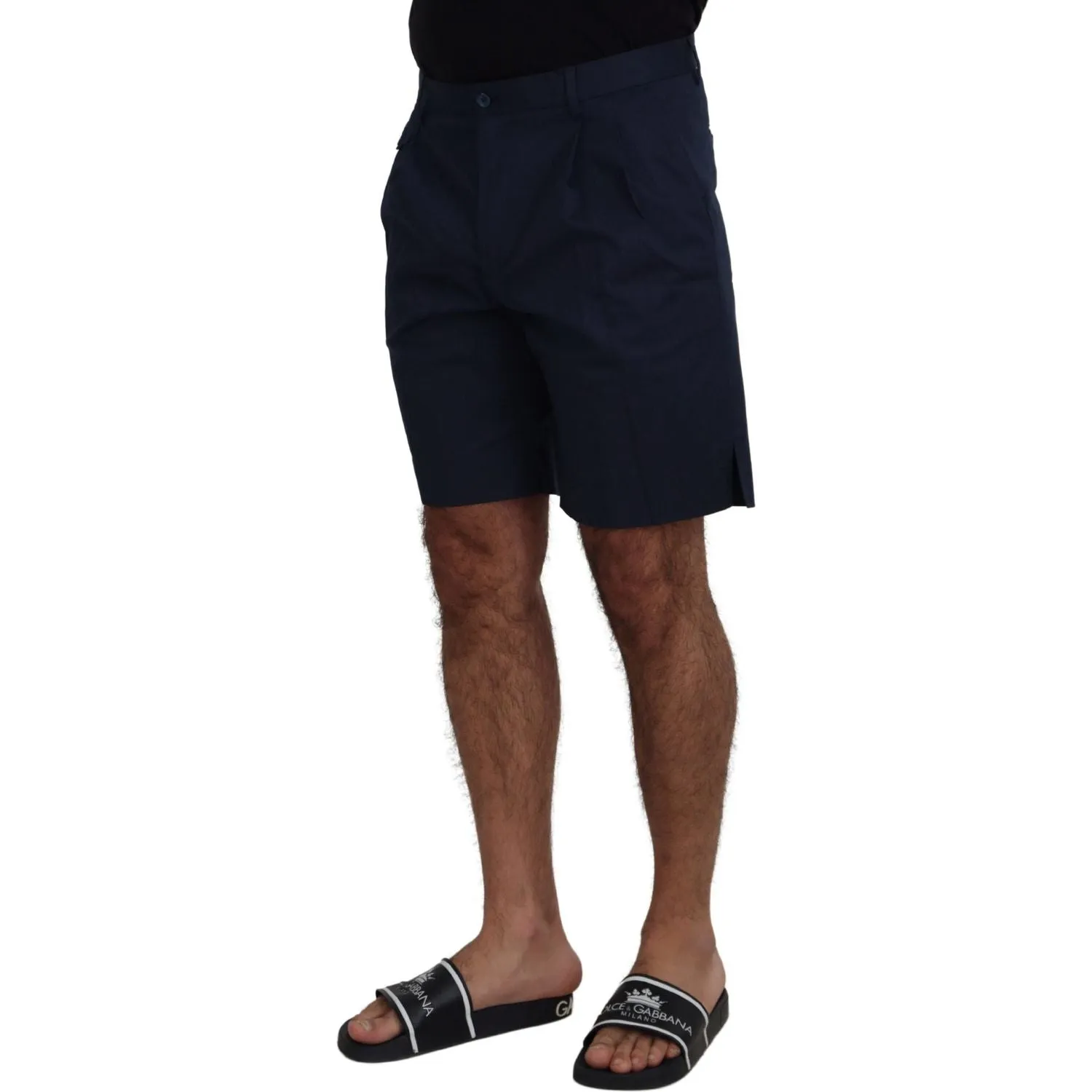 Dolce & Gabbana Elegant Blue Chino Shorts