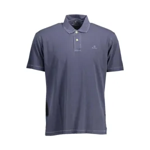 Gant Blue Cotton Men Polo Shirt