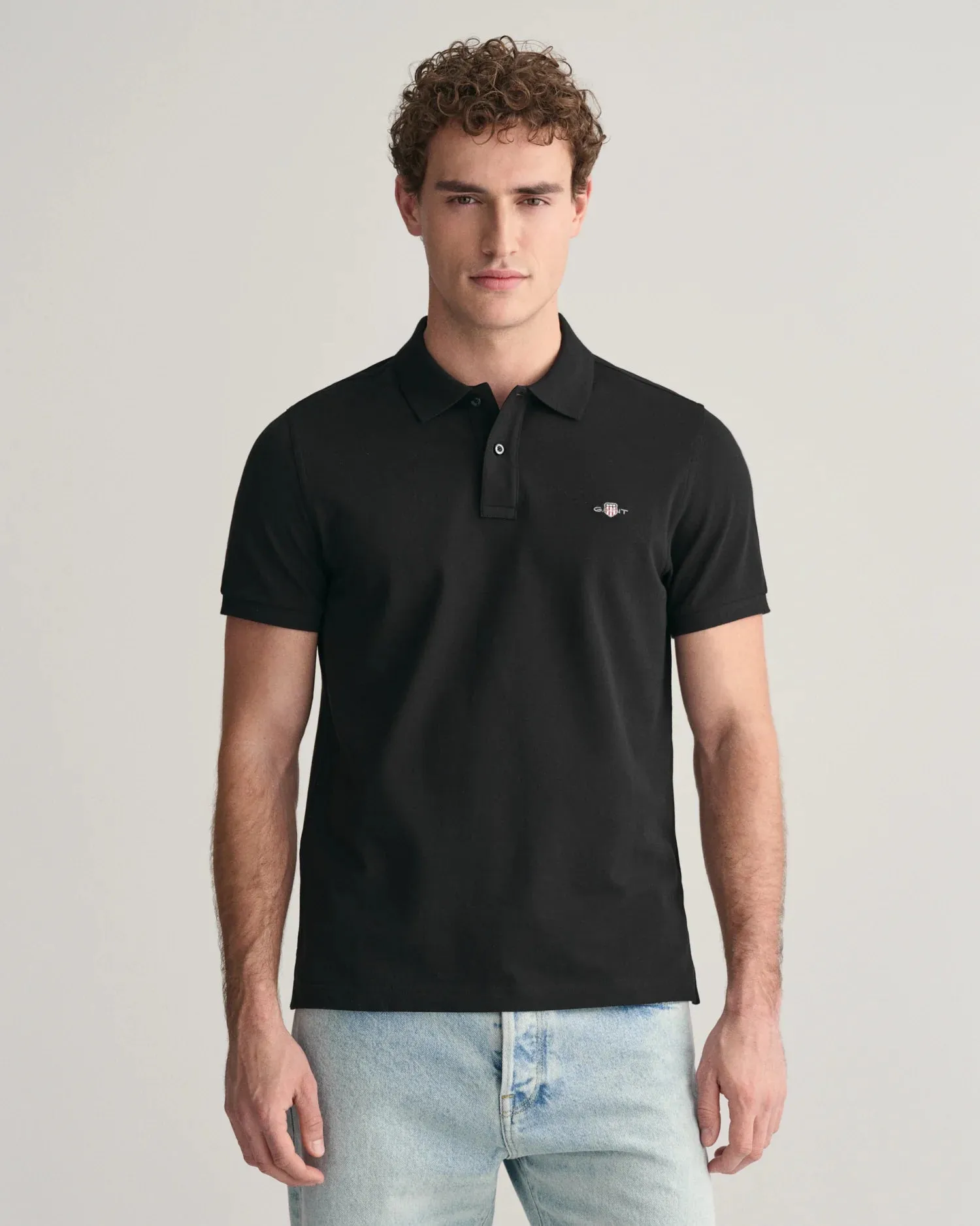 GANT - Shield Pique Polo - Black