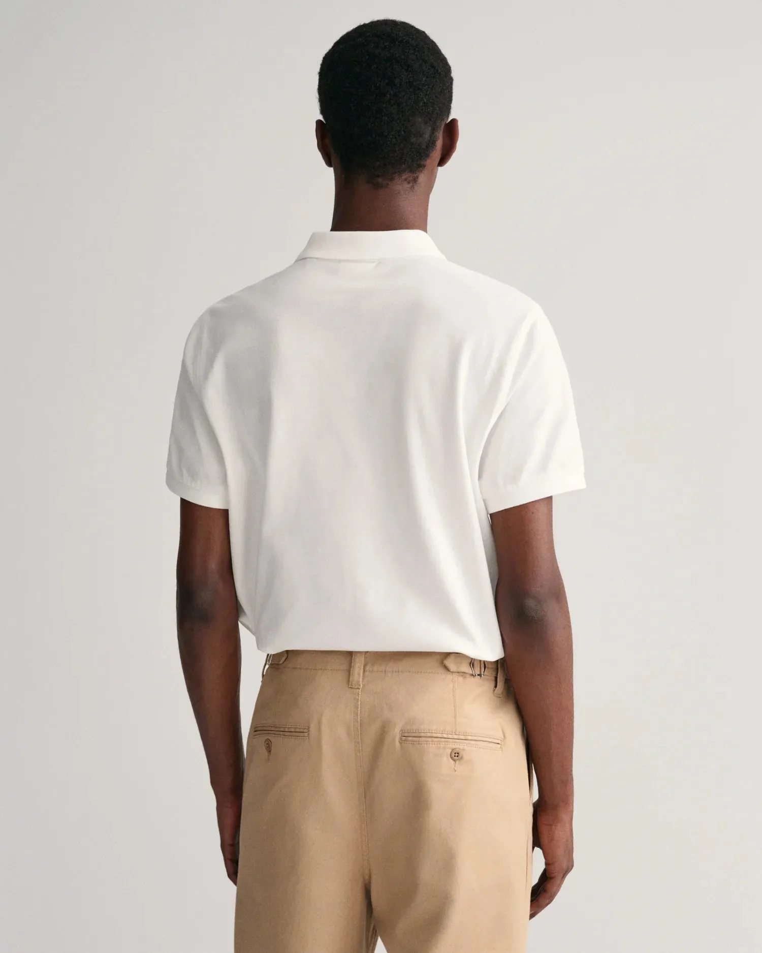 GANT - Shield Pique Polo - White