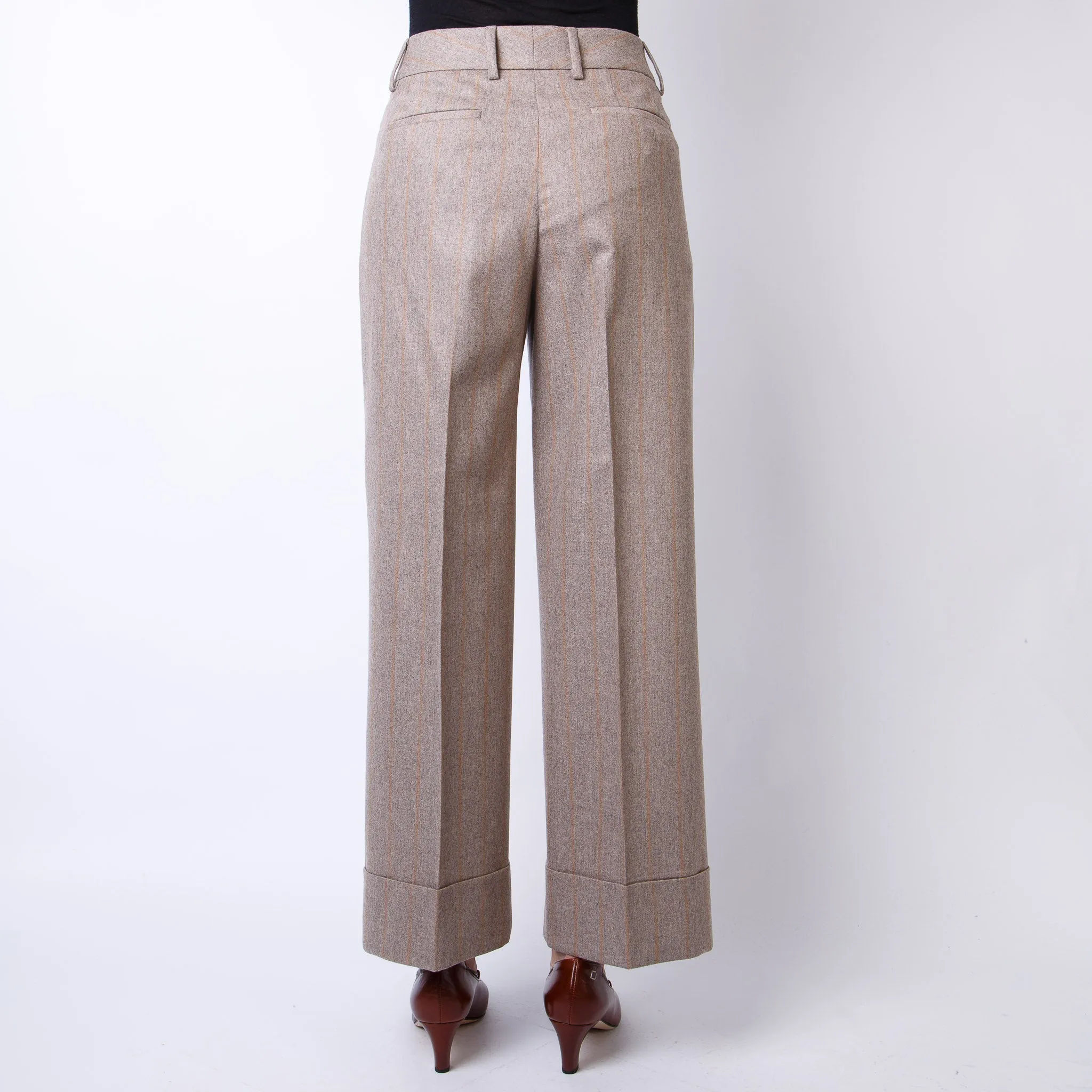 INCOTEX TROUSERS 172846-D1252 401 BEIGE