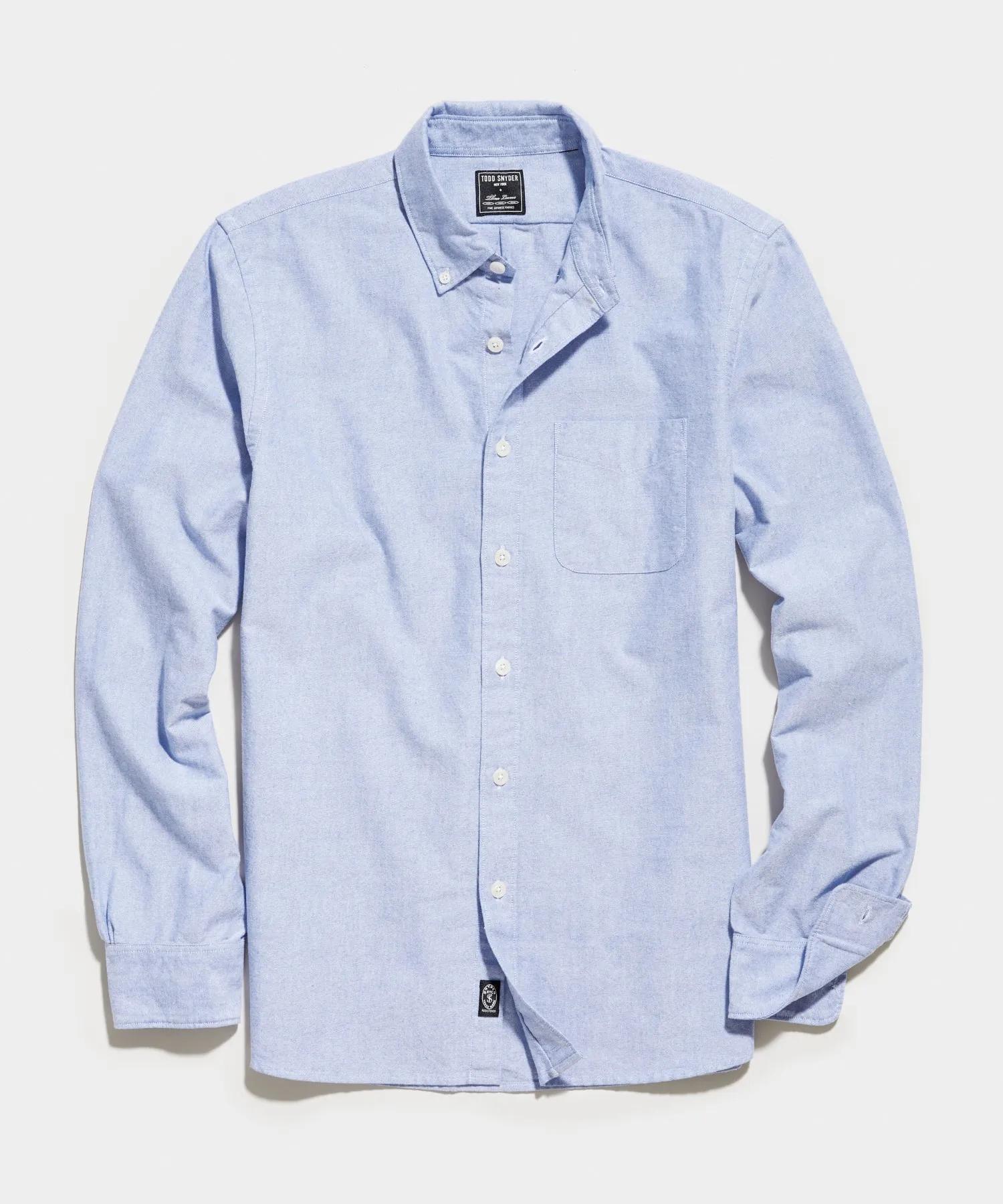 Japanese Selvedge Oxford Button Down Shirt in Blue