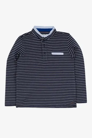 Jean Bourget Striped Polo Boys Shirt