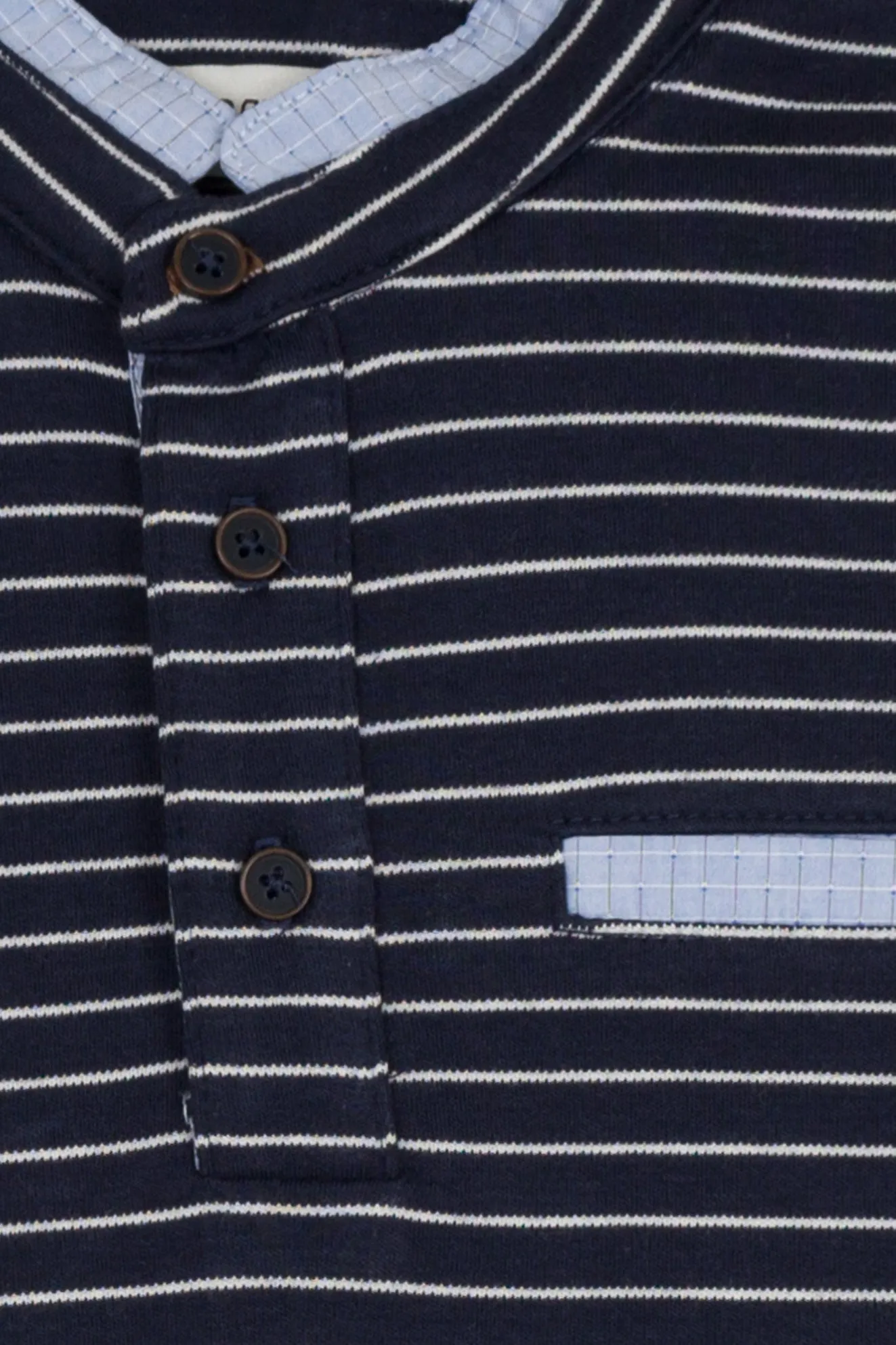 Jean Bourget Striped Polo Boys Shirt