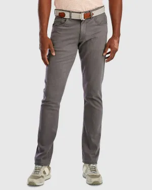 Johnnie-O Hugo 5-Pocket Pant In Granite