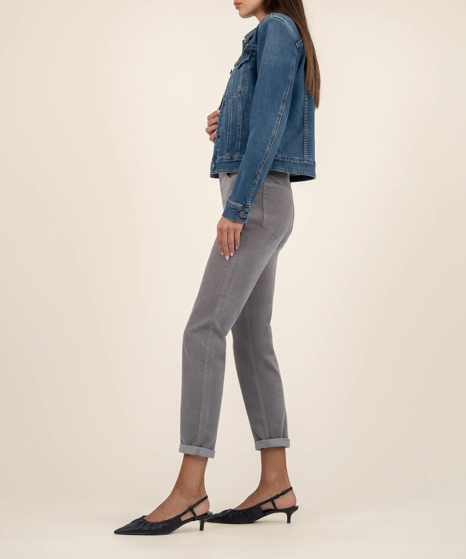 Julia Crop Denim Jacket