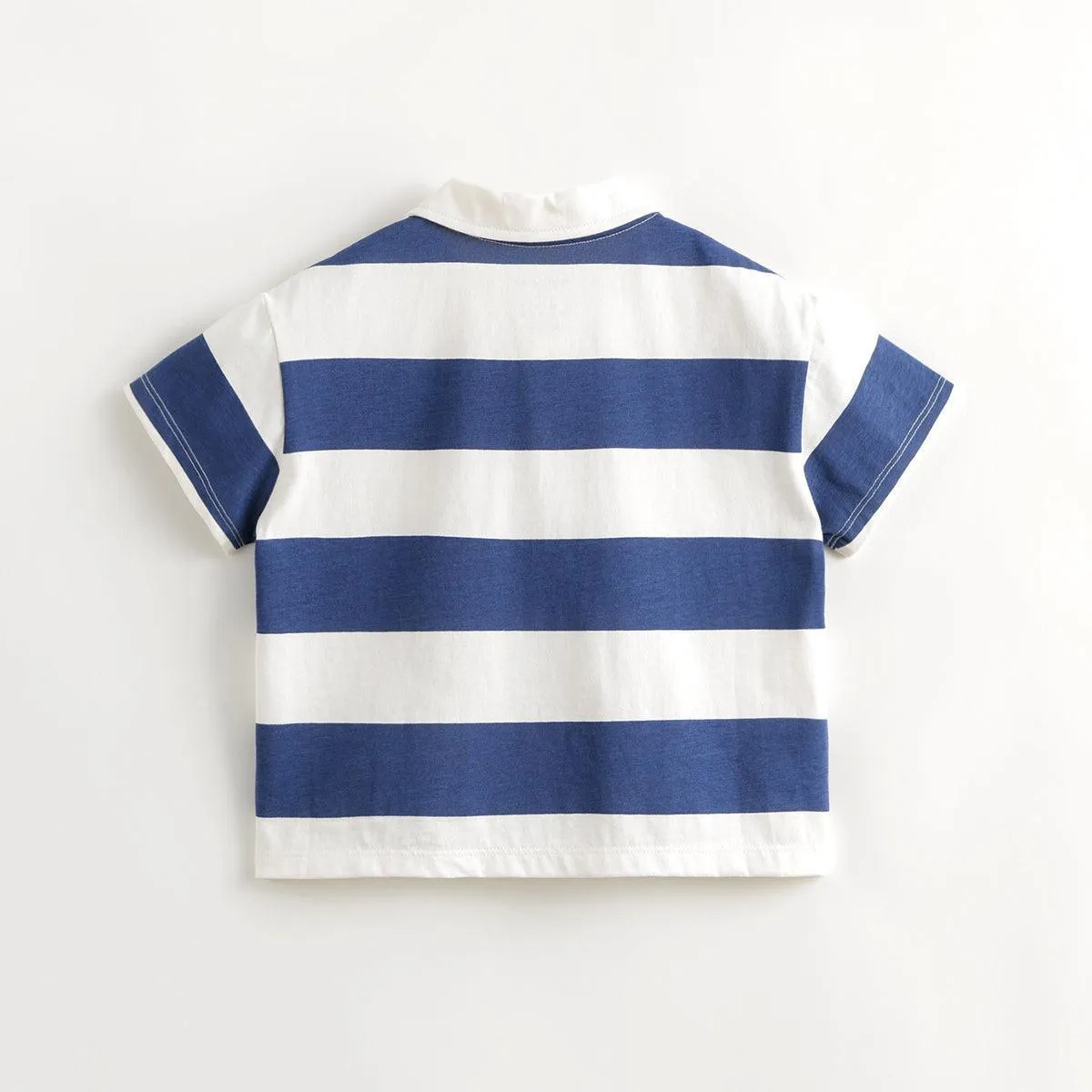 MARC & JANIE Boys Striped Polo Shirt 240399