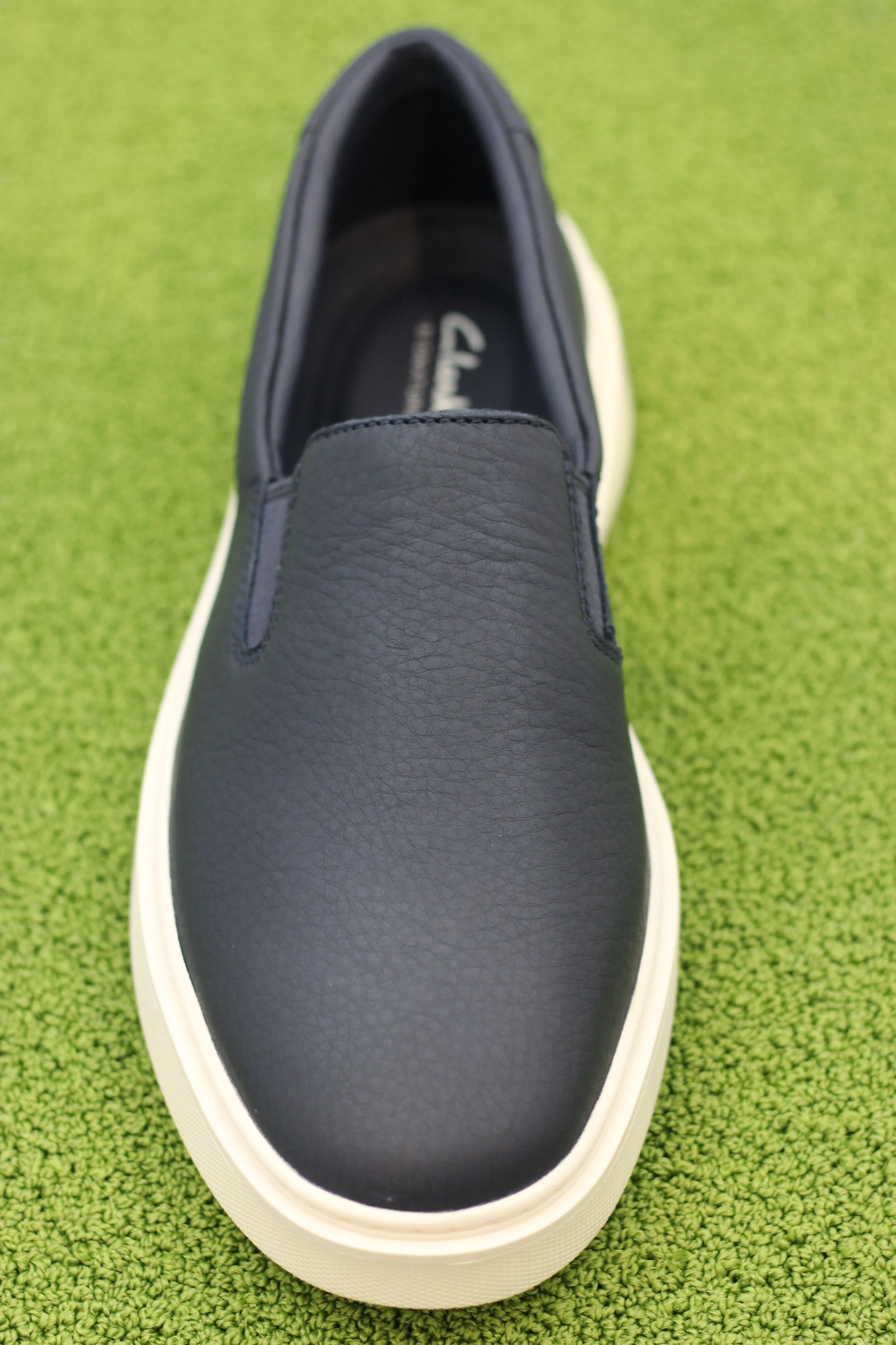 Men's Craftswift Slip On - Navy Leather