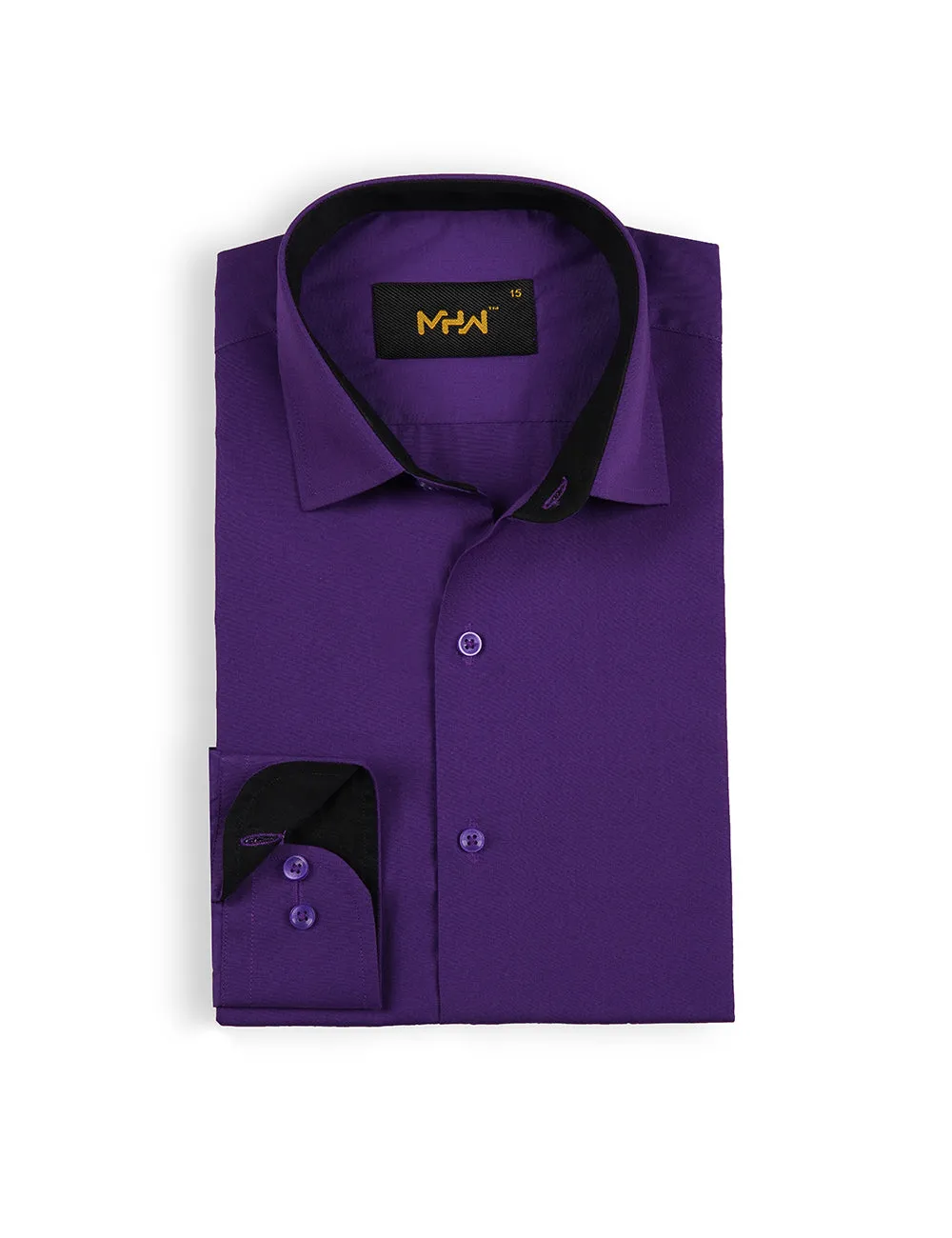 Men's Plain Purple Dress Shirts for All Occasions