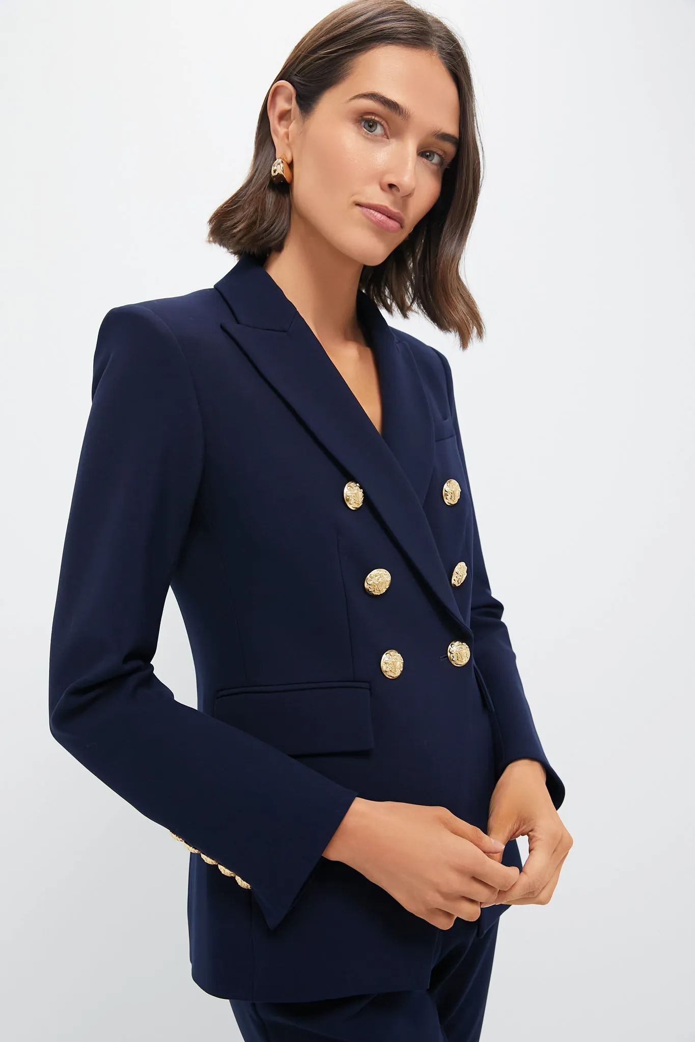 Navy Miller Dickey Jacket