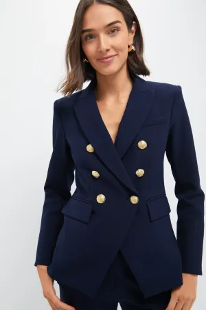 Navy Miller Dickey Jacket