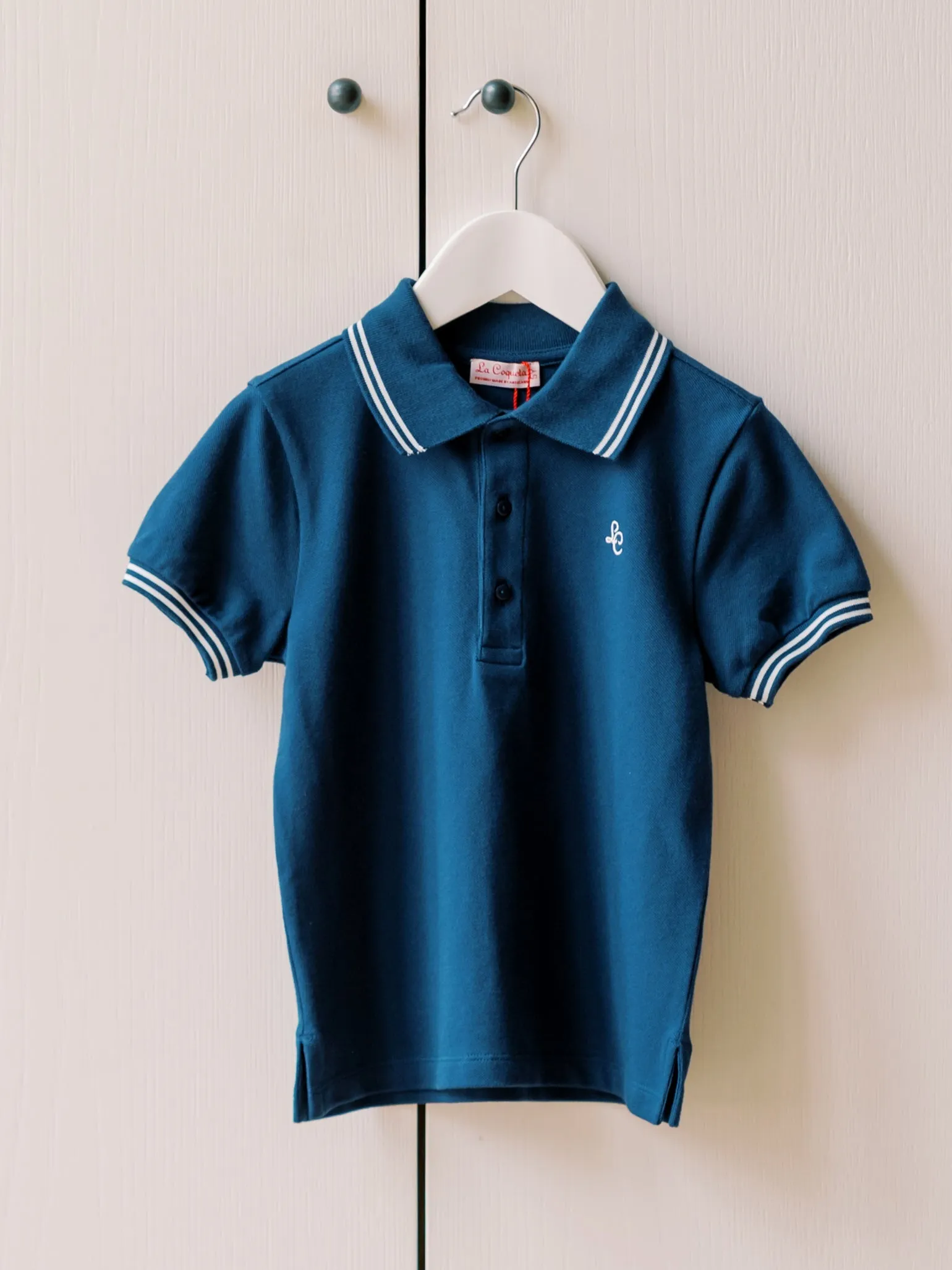 Navy Rocco Boy Polo Shirt