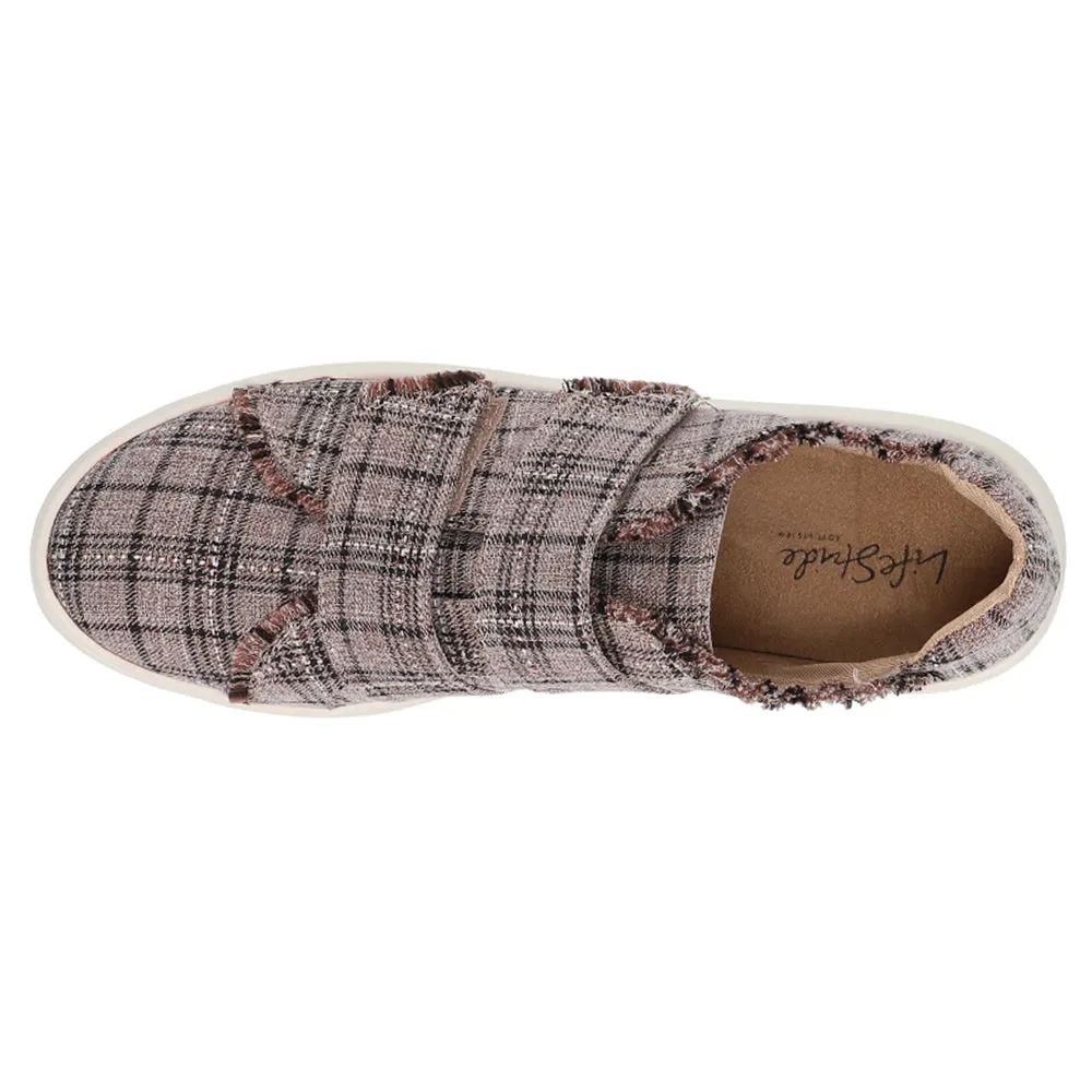 Nonstop Plaid Slip On Sneakers