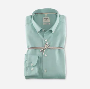 Olymp 3530 Smart Business Plain Button Down - Green