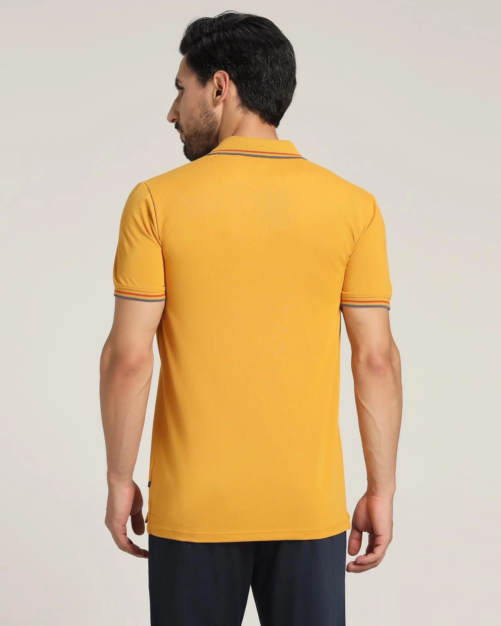 Polo Golden Solid T-Shirt - Aquarius