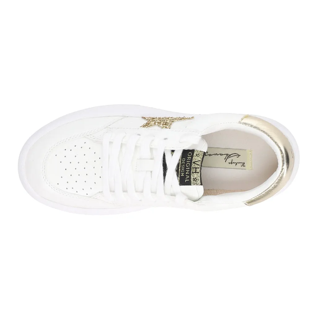 Ream Glitter Metallic Slip On Sneakers