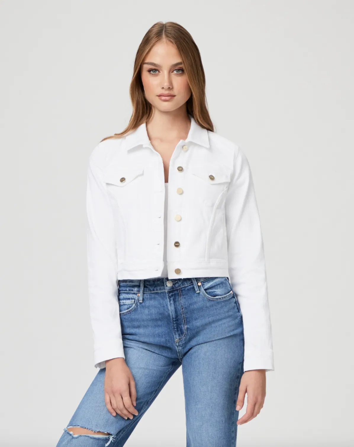 Relaxed Vivienne Jacket Crisp White