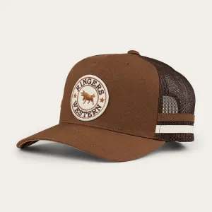 Ringers Western Pendleton Trucker Cap Chocolate