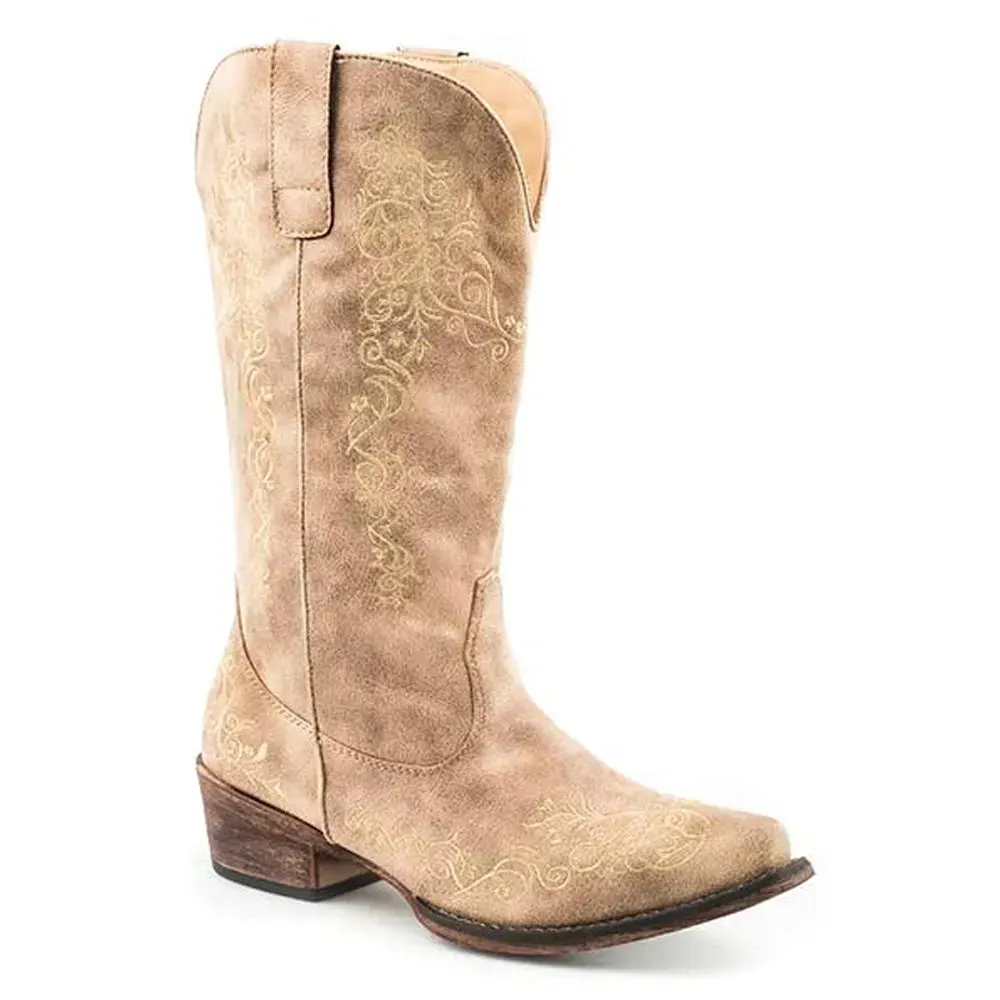 Roper Judith (Beige) - Women's Cowgirl Boot