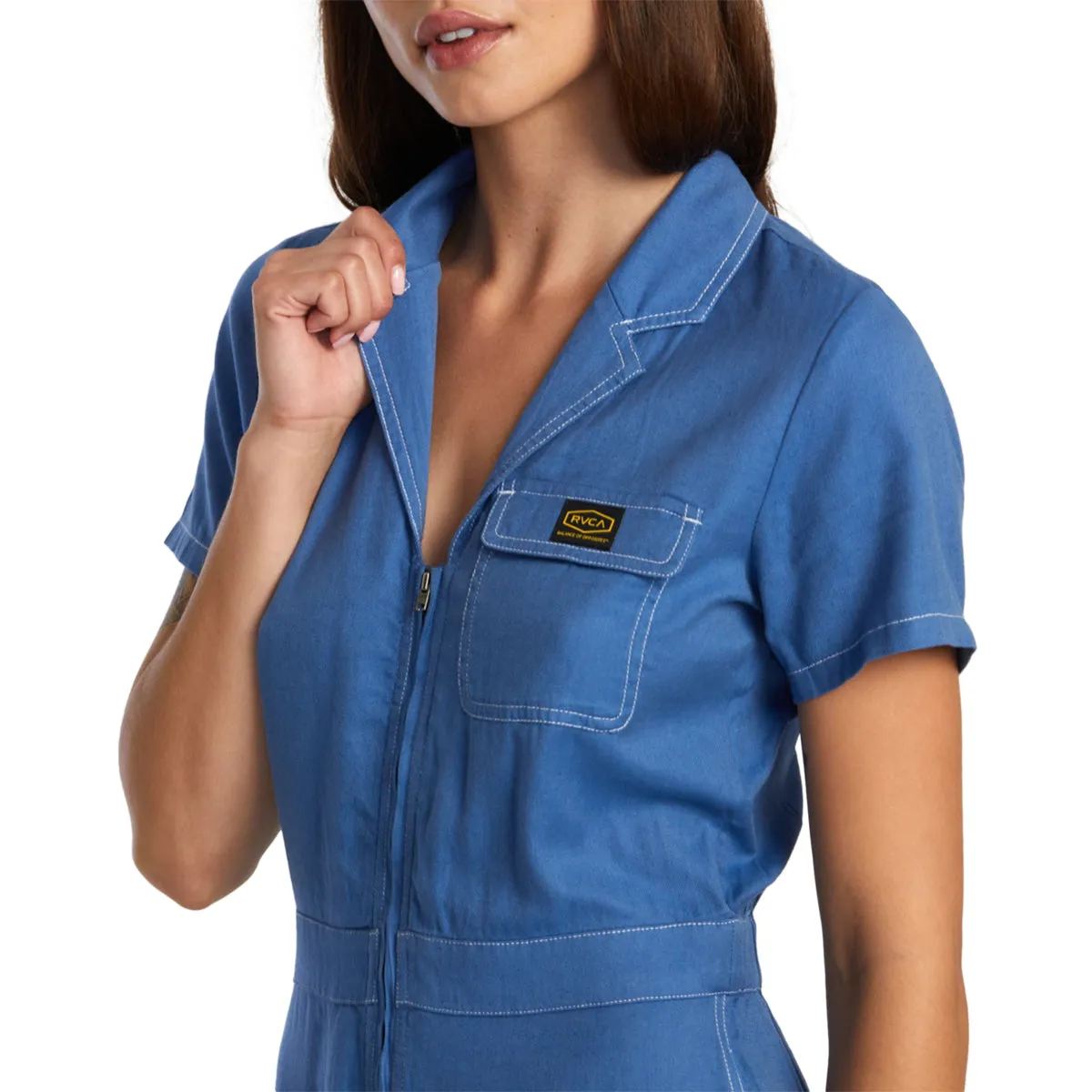 RVCA Women's Spring Shift Workwear Jumpsuit