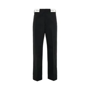 Satorial Waistband Chino Pants in Black