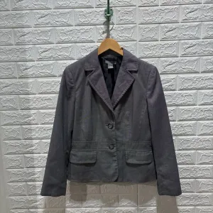 Spotted Tailored Fit Early 2000s Blazer