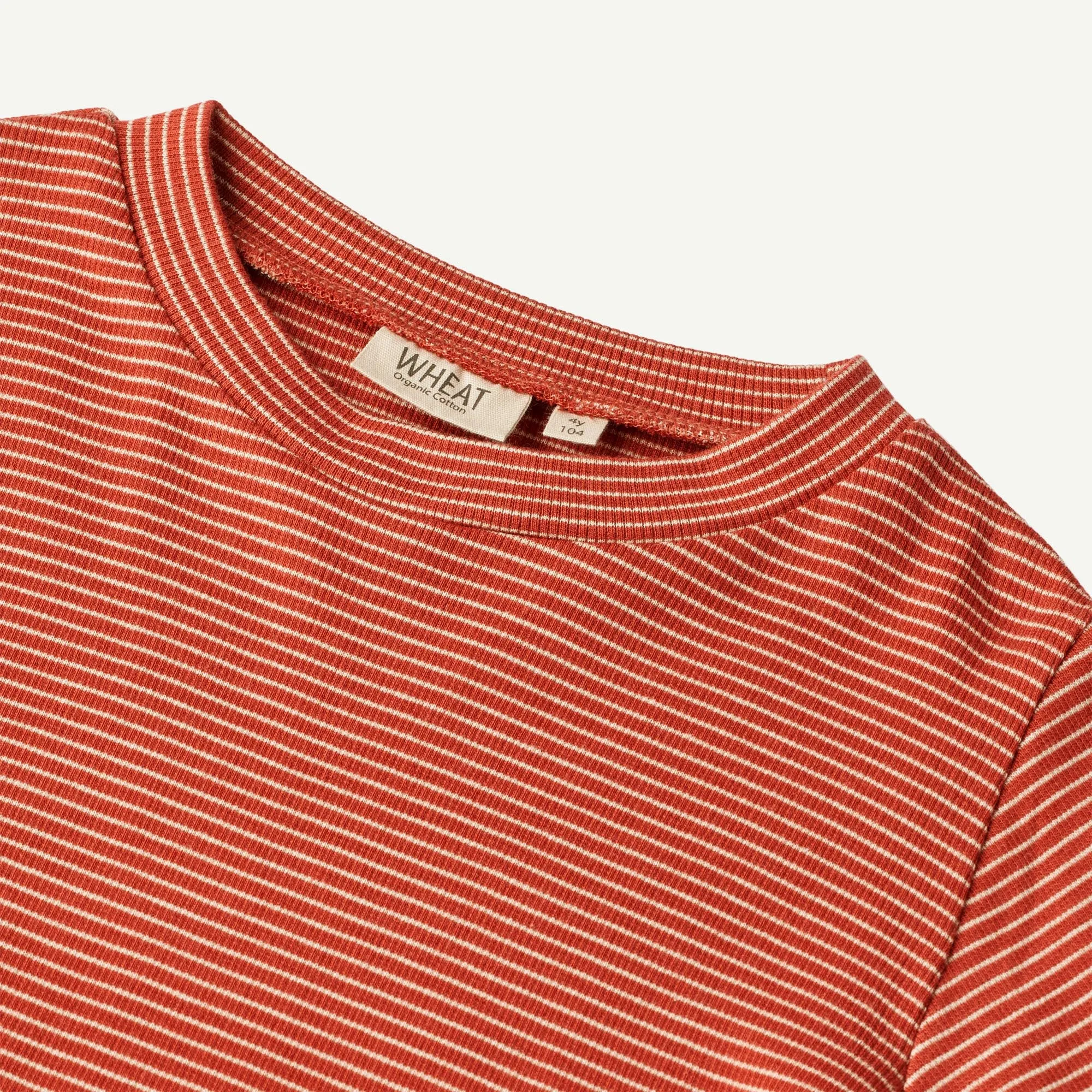 T-Shirt Else - paprika stripe