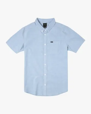 That'll Do Stretch Short Sleeve Shirt - Oxford Blue