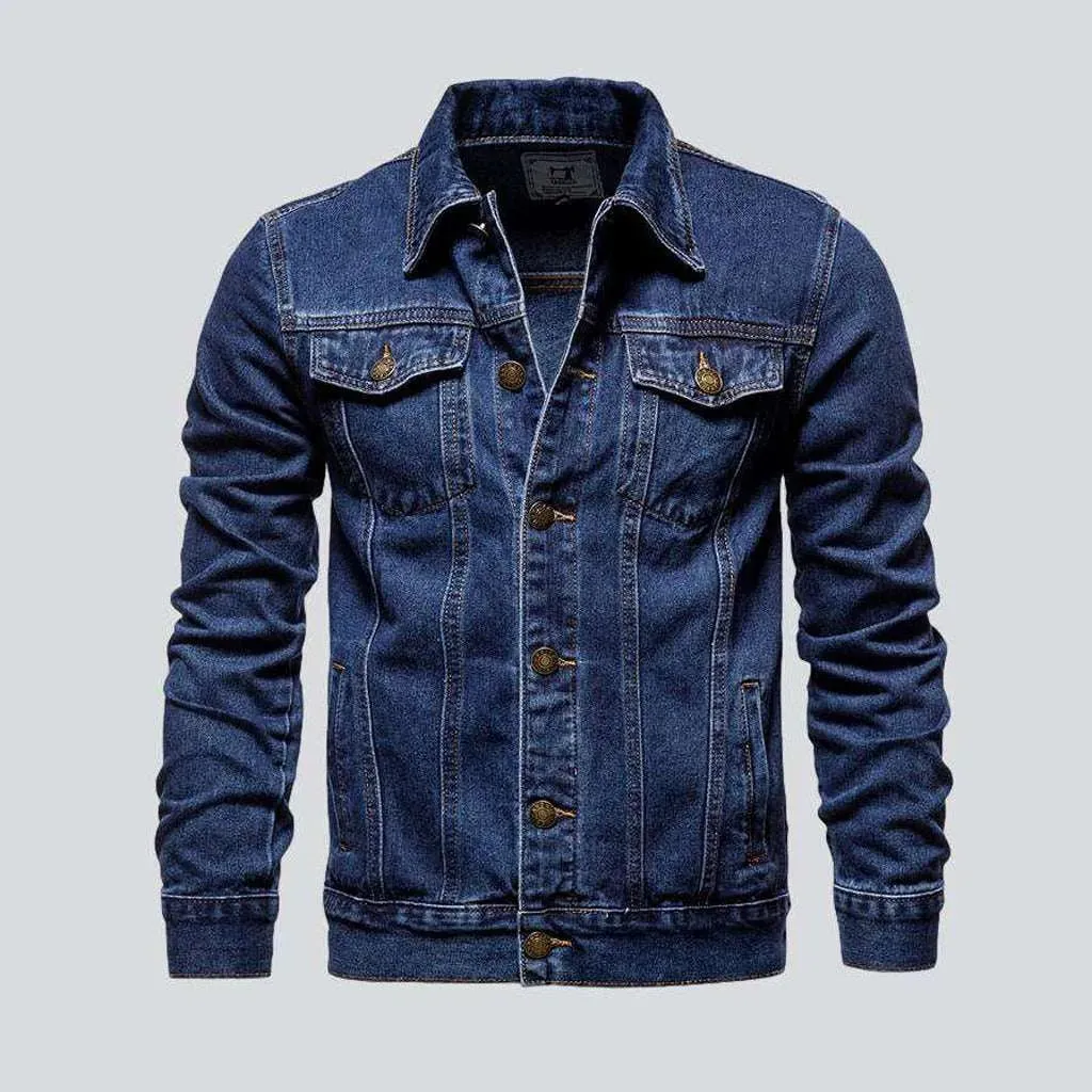 Trucker men's denim jacket