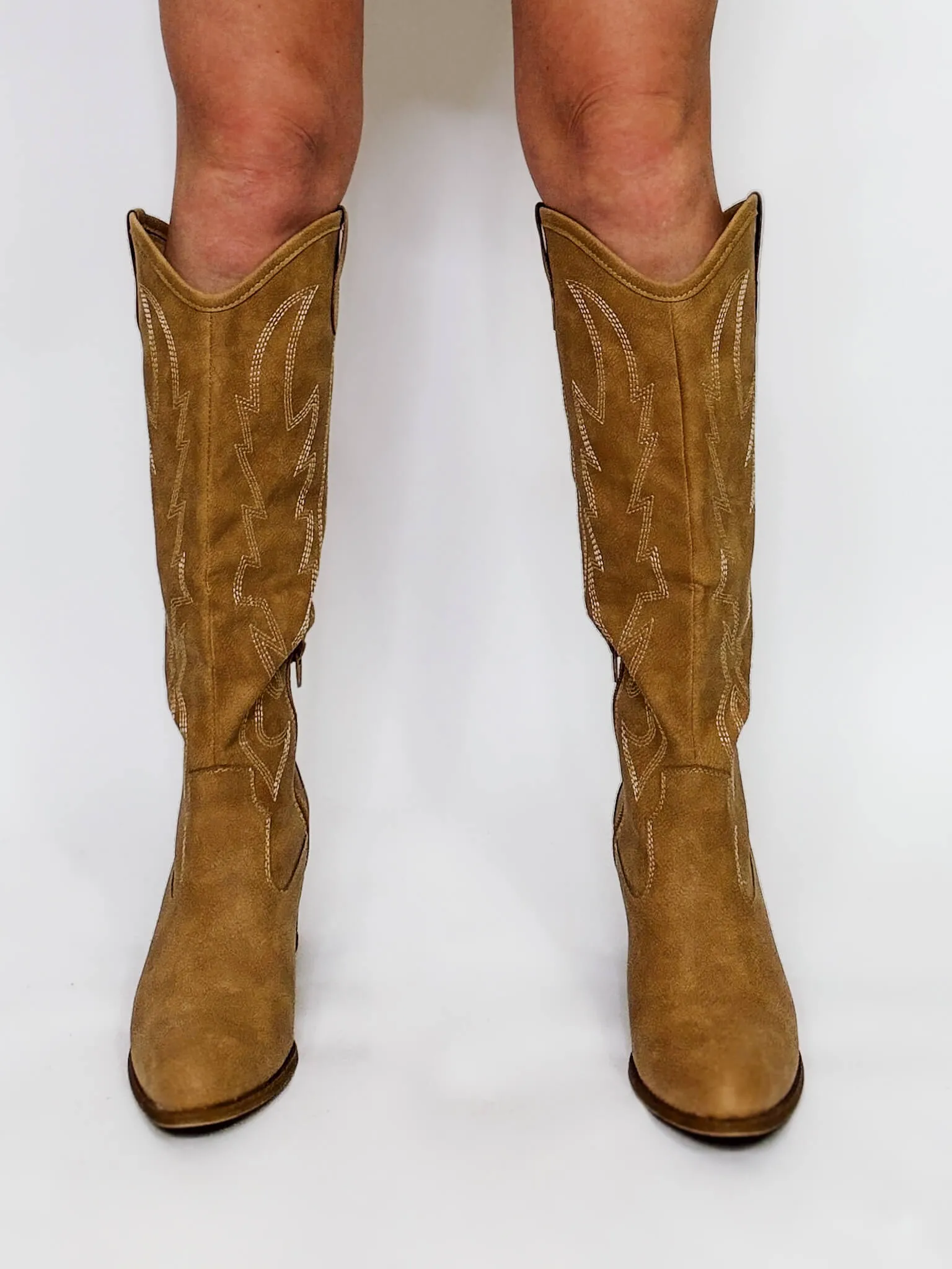 Upwind Western Boot in Camel by Dirty Laundry