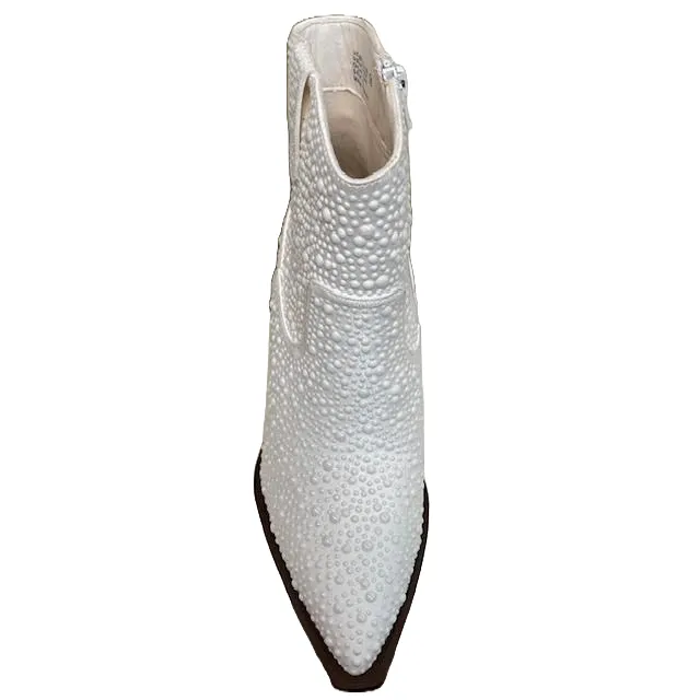 VERY G Kady Pearl Bootie - White