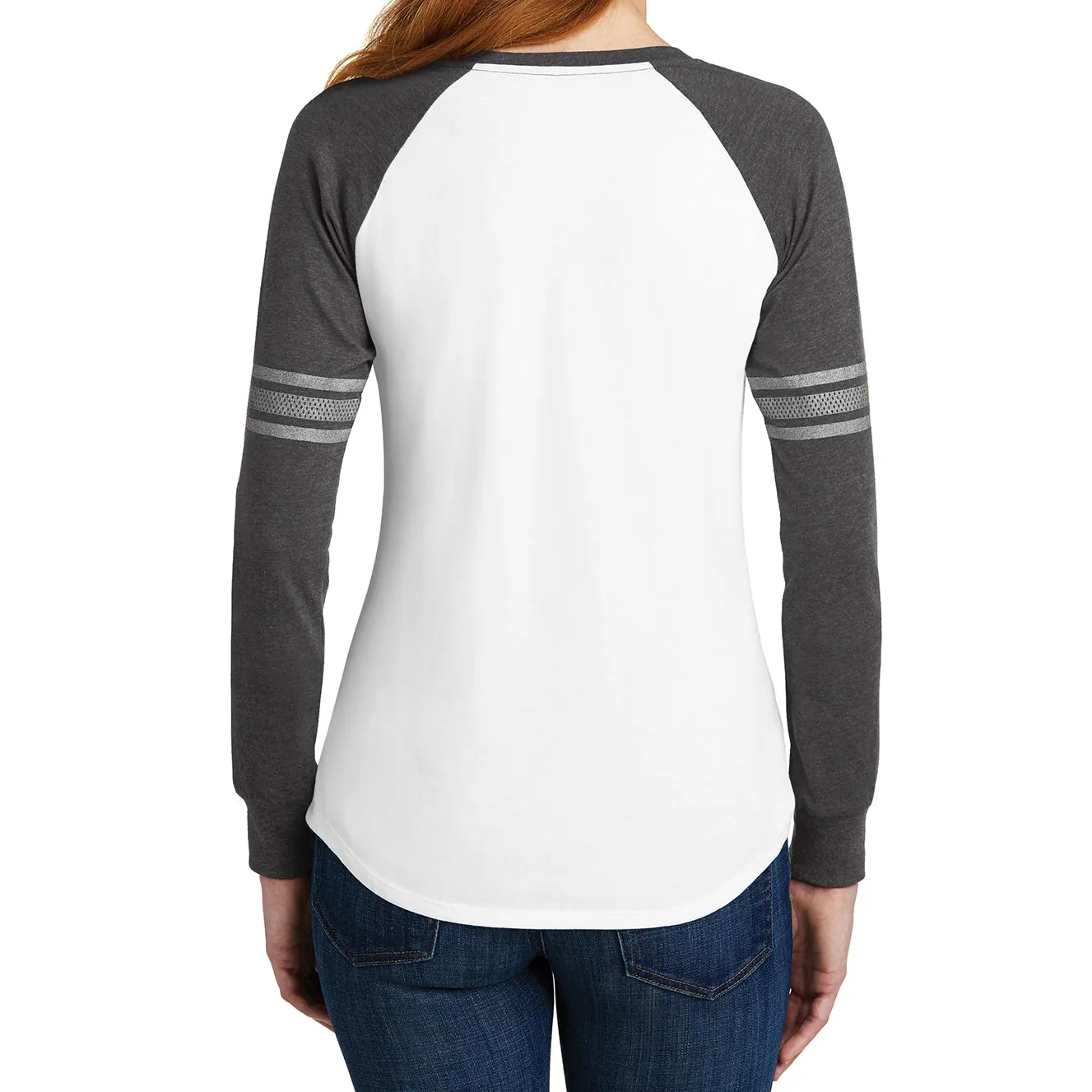 Women's Game Long Sleeve V-Neck Tee