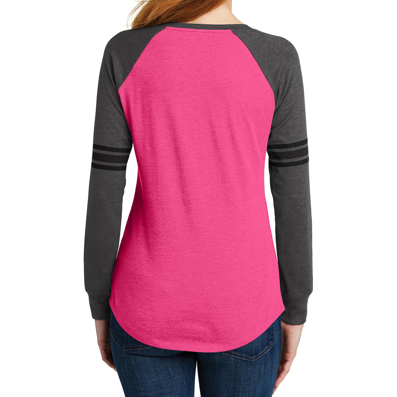 Women's Game Long Sleeve V-Neck Tee