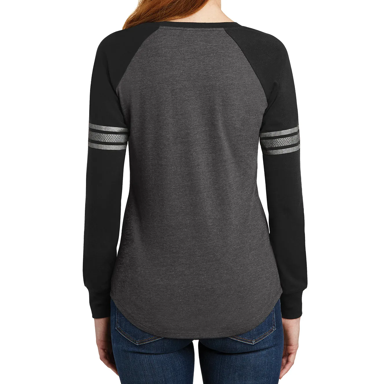 Women's Game Long Sleeve V-Neck Tee