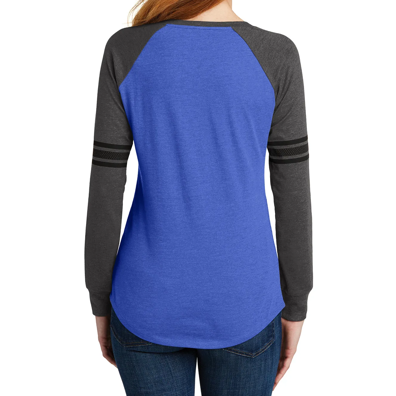 Women's Game Long Sleeve V-Neck Tee