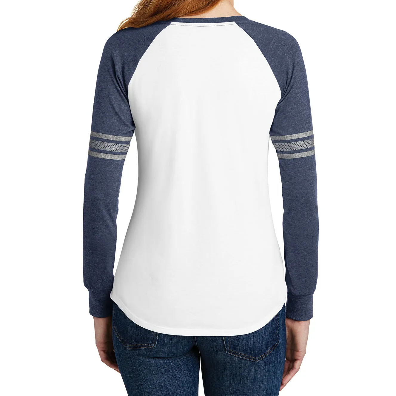 Women's Game Long Sleeve V-Neck Tee