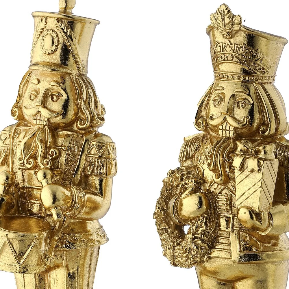Resin Nutcracker Stocking Holder, 10.5" (2 Styles - Sold individually) - Image 3