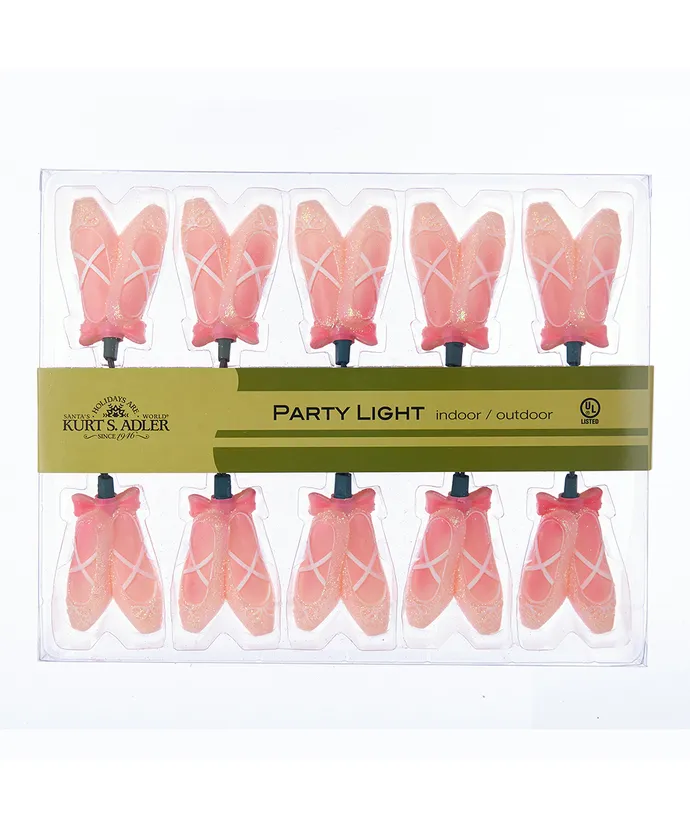 11.5' UL 10-Light Ballet Slippers Light Set - Image 4